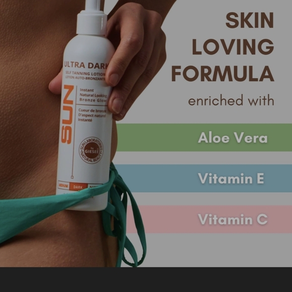 Two bottles Ultra Dark Self Tanner ,Tan for Face, Body & legs, for Fair To Dark - Picture 4 of 8